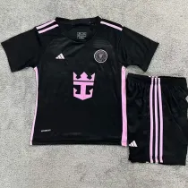 2023/24 Inter Miami Away Black Kids Soccer Jersey