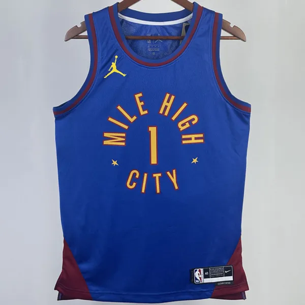 2023/24 Nuggets PORTER JR. #1 Blue NBA Jerseys