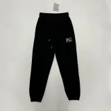2024/25 Nk~ Black Pure Cotton Sports Trousers Zipper style