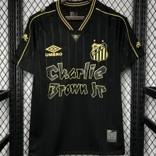 2024 Santos Charlie Brown Jr Special edition Black Fans Jersey