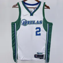 2023/24 Mavericks IRVING #2 White City Edition NBA Jerseys