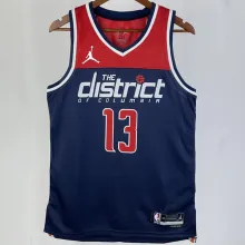 2023/24 Wizards POOLE #13 Sapphire Blue NBA Jerseys
