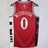 2024/25 Clippers WESTBROOK #0 Red NBA Jerseys