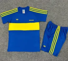 1981 Boca Home Blue Retro Kids Soccer Jersey