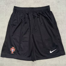 2024/25 Portugal Awa Black Fans Shorts Pants