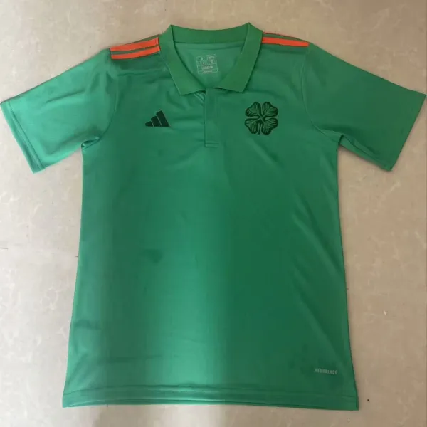 2024/25 Celtic Green POLO Short Jersey