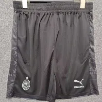 2023/24 AC Milan x PUMA x Pleasures 4Th Black Short Pants