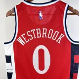 2024/25 Clippers WESTBROOK #0 Red NBA Jerseys