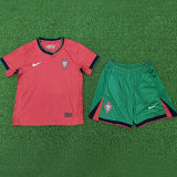 2024/25 Portugal Home Player Version Kids Jersey 球员版童装