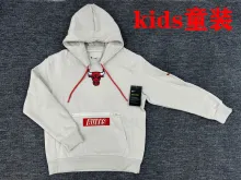 2023/24 Bulls Kids NBA White Hoody