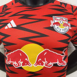 2024/25 New York Red Bull Home Red Player Version Soccer Jersey 纽约红牛