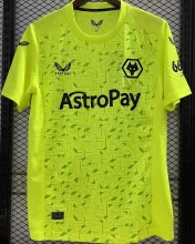 2023/24 Wolves Goalkeeper Fans Soccer Jersey