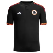 2023/24 Roma Third Black Fans Soccer Jersey