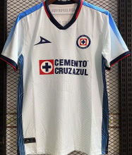 2023/24 Cruz Azul Away White Fans Soccer Jersey