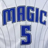 2023/24 Magic BANCHERO #5 White NBA Jerseys 热压