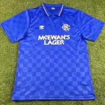 1987/90 Rangers Home Retro Soccer Jersey