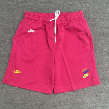 2025 NK Pink Embroidered Multicolor Logo Casual Short Pants CN02玫粉
