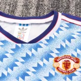1990/92 M Utd Away Retro Kids Soccer Jersey