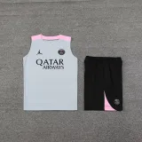 2025 PSG Grey Vest Training Jersey(A Set)