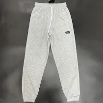 2025 TNF Grey Pure Cotton Sports Trousers Zipper style