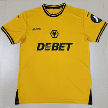 2024/25 Wolves Home Yellow Fans Soccer Jersey