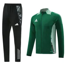 2025 Ad~ Green Jacket Tracksuit
