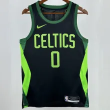2025 Celtics TATUM #0 Black City Edition NBA Jerseys