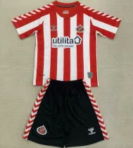 2024/25 Sunderland Home Kids Soccer Jersey