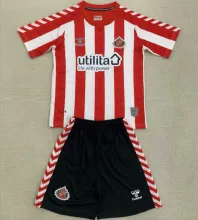 2024/25 Sunderland Home Kids Soccer Jersey