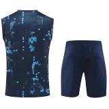 2025 CFC Sapphire Blue Vest Training Jersey(A Set)