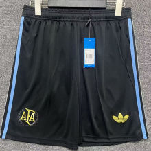 2024/25 Argentina 50th Anniversary Black Shorts Pants