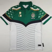 2024/25 Palestine Green White Fans Soccer Jersey