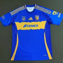 2024/25 U.A.N.L Tiger Away Blue Fans Soccer Jersey