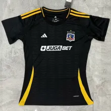 2025/26 Colo-Colo Away Black Women Soccer Jersey