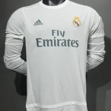 2015/16 RM Home Retro Long Sleeve Player Version Jersey 球员版