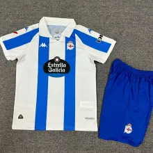 2024/25 Deportivo de La Coruña Home Home Kids Jersey
