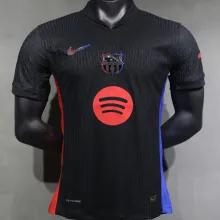 2024/25 BA Away Black Player Version Soccer Jersey 胸前大广告