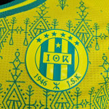 2024/25 JS Kabylie Home Yellow Player Version Soccer Jersey 卡比利亚