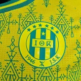 2024/25 JS Kabylie Home Yellow Player Version Soccer Jersey 卡比利亚
