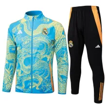 2025 RM Light Blue Jacket Tracksuit （喷墨龙）