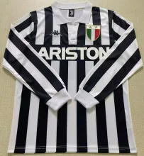1984/85 JUV Home Retro Long Sleeve Soccer Jersey