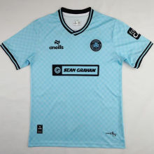 2024/25 Cliftonville Away Blue Fans Soccer Jersey 克利夫顿维尔