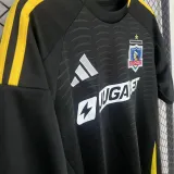 2025/26 Colo-Colo Away Black Fans Soccer Jersey