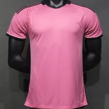 2024/25 Inter Miami Home Pink Player Version Soccer Jersey （No Logo） 光板