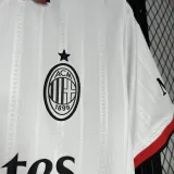 THEO #19 AC Milan Away White Fans Soccer Jersey 2024/25 意甲字体 ★★