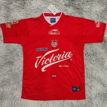 2000/01 Deportivo Toluca Home Red Retro Soccer Jersey 托卢卡