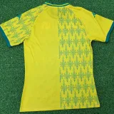 2024/25 JS Kabylie Home Yellow Player Version Soccer Jersey 卡比利亚