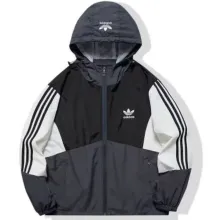 2025 Ad~ Green Black Windbreaker