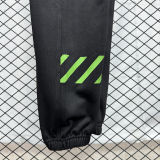 2024/25 Nk~ Black Pure Cotton Sports Trousers Zipper style