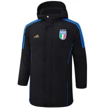 2024/25 Italy Black Cotton Jacket
